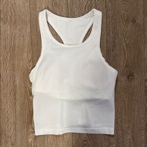 lululemon athletica White Tank Top